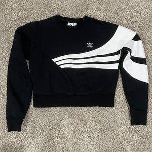 Adidas Women's cropped sweatshirt